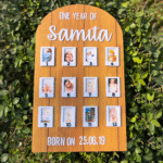 12 Month Photo Frame - Baby Birthday Gift